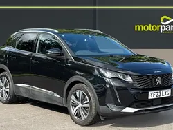 Nera black metallic Used 2023 Peugeot 3008 Allure+ SUV | £20,000 (Fair price)