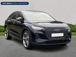 Black Used 2025 Audi Q4 e-tron Advanced SUV | £43,954