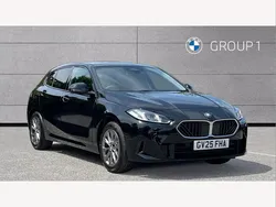 Black Used 2025 BMW 120 Sport Line Hatchback | £27,990