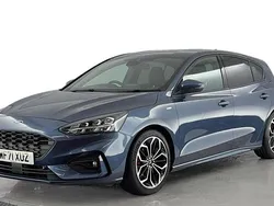 Blue Used 2021 Ford Focus ST-Line X Hatchback | £17,320 (Fair price)