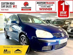 Blue Used 2005 VW Golf IV S Hatchback | £1,895 (A bit pricey)