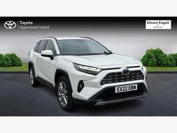White Used 2022 Toyota RAV4 Hybrid SUV | £32,062 (Expensive)