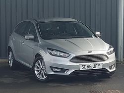 Silver Used 2016 Ford Focus Titanium Hatchback | £7,698 (Fair price)