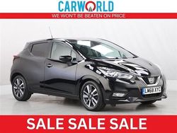 Black Used 2018 Nissan Micra N-Connecta Hatchback | £7,700 (Fair price)