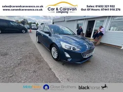 Blue Used 2019 Ford Focus Titanium Hatchback | £7,880 (Good price)