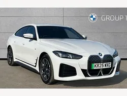 White Used 2025 BMW i4 M Sport Sedan | £41,993 (Fair price)