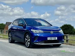 Blue Used 2021 VW ID.4 Pro Performance SUV | £19,895 (Fair price)