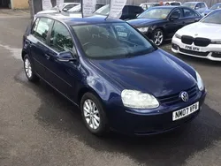 Blue Used 2007 VW Golf V Match Hatchback | £1,995 (Good price)