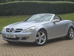 Silver Used 2004 Mercedes SLK350 Cabriolet | £1,990 (Good price)