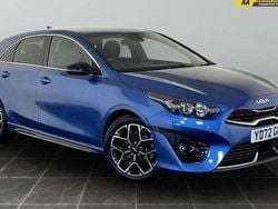 Blue Used 2022 Kia Ceed GT-Line Hatchback | £16,195 (Fair price)
