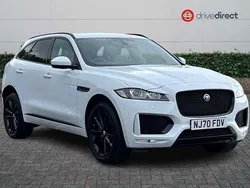White Used 2020 Jaguar F-Pace Chequered Flag SUV | £24,750 (Fair price)