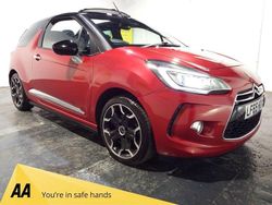 Red Used 2015 DS Automobiles DS3 Cabriolet DSport Cabriolet | £5,500