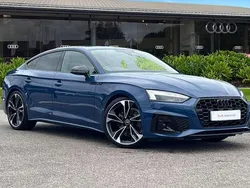 Blue Used 2023 Audi A5 Sportback Black Edition Hatchback | £32,490 (A bit pricey)