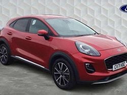 Red Used 2021 Ford Puma Gen-E Titanium SUV | £12,895 (Good price)