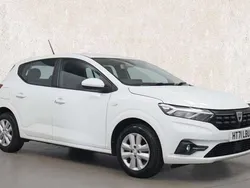 White Used 2021 Dacia Sandero Comfort Hatchback | £10,005 (Good price)