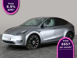 Grey Used 2024 Tesla Model Y Performance SUV | £40,940 (Expensive)