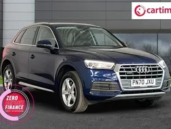 Blue Used 2020 Audi Q5 Sport SUV | £21,500 (Good price)
