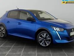 Blue Used 2021 Peugeot e-208 GTi Hatchback | £9,495
