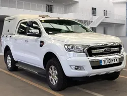 White Used 2018 Ford Ranger XLT Pickup | £7,990