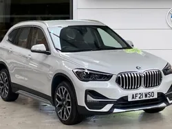 White Used 2021 BMW X1 xLine SUV | £23,400 (Fair price)