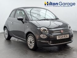 Grey Used 2021 Fiat 500C Dolcevita Cabriolet | £10,900 (Fair price)