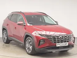 Red Used 2023 Hyundai Tucson Premium SUV | £20,698 (Fair price)