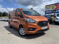 Orange Used 2023 Ford Transit Custom Limited Van | £18,495 (Fair price)