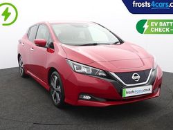 Red Used 2021 Nissan Leaf Tekna Hatchback | £9,995 (Fair price)