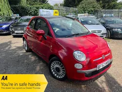 Red Used 2012 Fiat 500 Lounge Hatchback | £2,990 (Fair price)