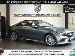 Grey Used 2018 Mercedes E300 AMG line Coupe | £21,340 (Good price)