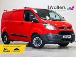 Red Used 2017 Ford Transit Custom Van | £7,750 (Fair price)