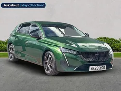 Green Used 2023 Peugeot 308 Allure Premium Hatchback | £18,738 (Fair price)