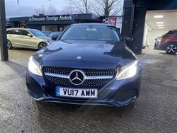 Blue Used 2017 Mercedes C350 Premium Sedan | £7,990 (Fair price)
