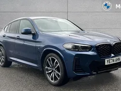 Blue Used 2024 BMW X4 M Sport SUV | £45,747 (Fair price)