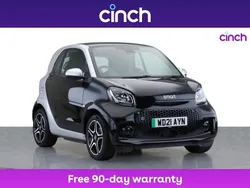 Black Used 2021 Smart ForTwo Electric Drive Premium Coupe | £8,999