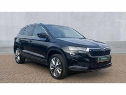 Black magic pearlescent Used 2024 Skoda Karoq SE L SUV | £20,425 (Fair price)