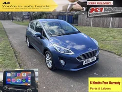 Blue Used 2018 Ford Fiesta Zetec Hatchback | £5,599 (Super price)