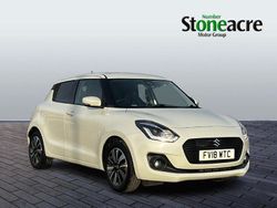 White Used 2018 Suzuki Swift SZ5 Hatchback | £9,995 (Fair price)