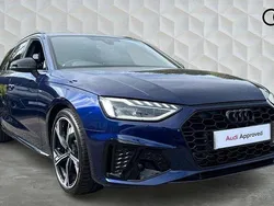 Blue Used 2024 Audi A4 Black Edition Estate | £34,500