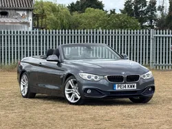 Grey Used 2014 BMW 420 Sport Line Cabriolet | £9,982 (Good price)