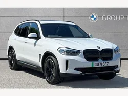 White Used 2021 BMW iX3 Shadowline SUV | £25,795 (Fair price)