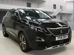 Black Used 2018 Peugeot 3008 GT-line Estate | £13,199 (Fair price)