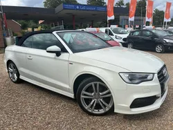 White Used 2014 Audi A3 Cabriolet S-Line Cabriolet | £10,990 (Fair price)