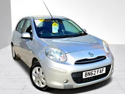 Silver Used 2012 Nissan Micra Acenta Hatchback | £3,495 (Fair price)