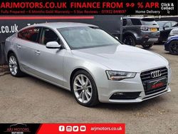 Silver Used 2014 Audi A5 Sportback Hatchback | £4,995 (Fair price)