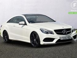 White Used 2016 Mercedes E350 Active Coupe | £13,899 (Fair price)