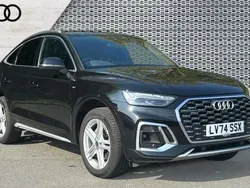 Black Used 2024 Audi Q5 Sportback S-Line SUV | £41,182 (Good price)