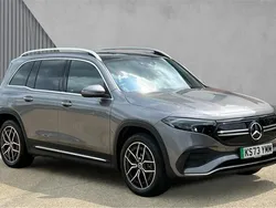 Grey Used 2023 Mercedes EQB350 AMG Line Premium SUV | £31,632 (Fair price)