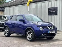 Blue Used 2015 Nissan Juke Tekna SUV | £8,490 (Fair price)