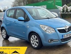 Blue Used 2009 Vauxhall Agila Design Edition Hatchback | £3,495